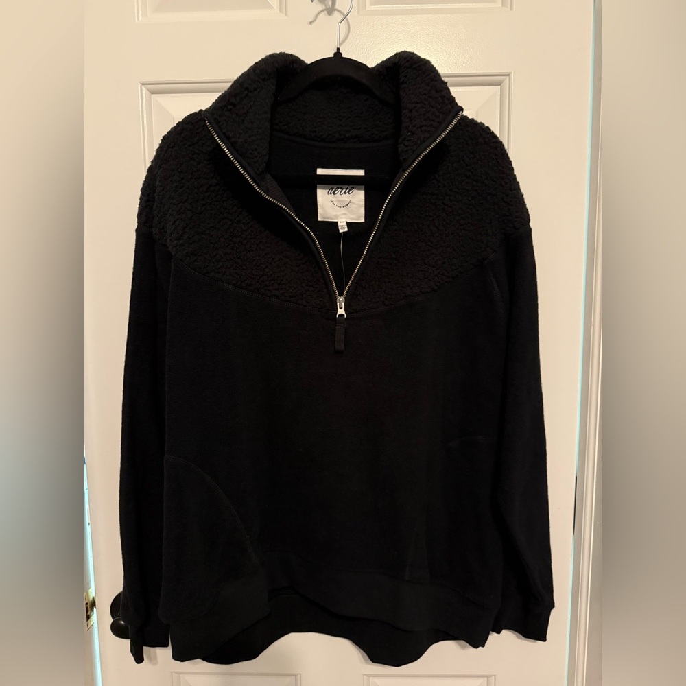 Aerie quarter-zip fleece